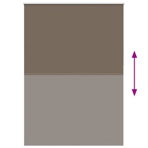 Tenda a Rullo Oscurante 140 x 230 cm Caffè 240171