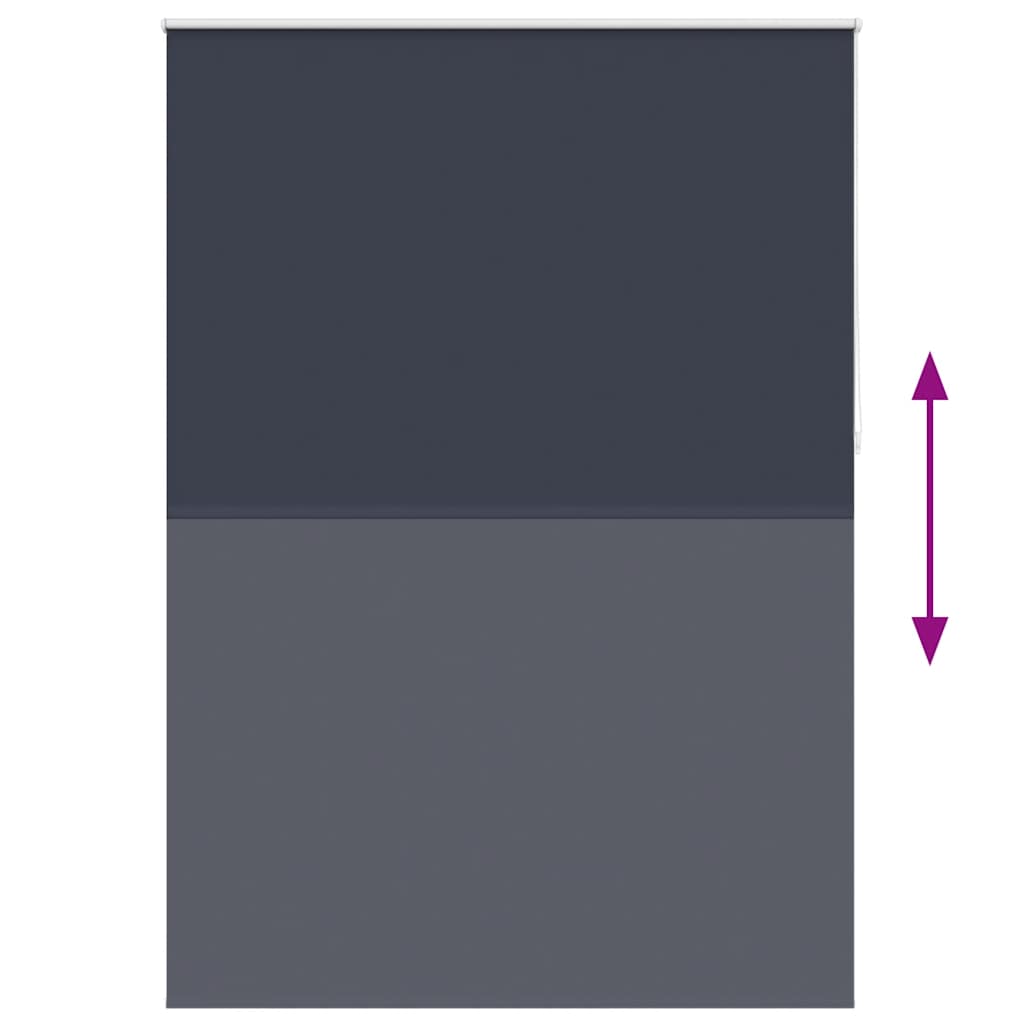 Tenda a Rullo Oscurante 140 x 230 cm Blu Marino 240172