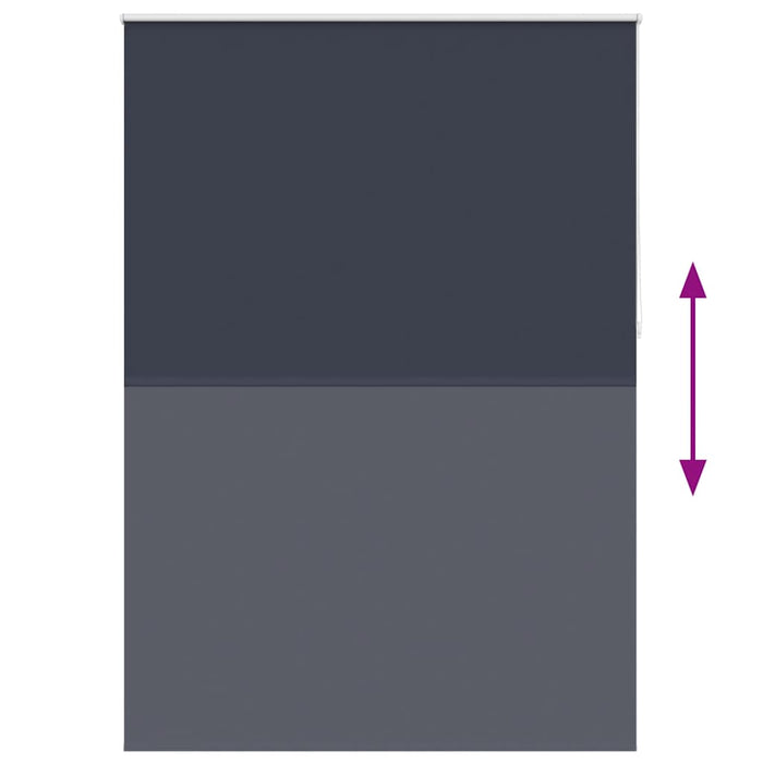 Tenda a Rullo Oscurante 140 x 230 cm Blu Marino 240172