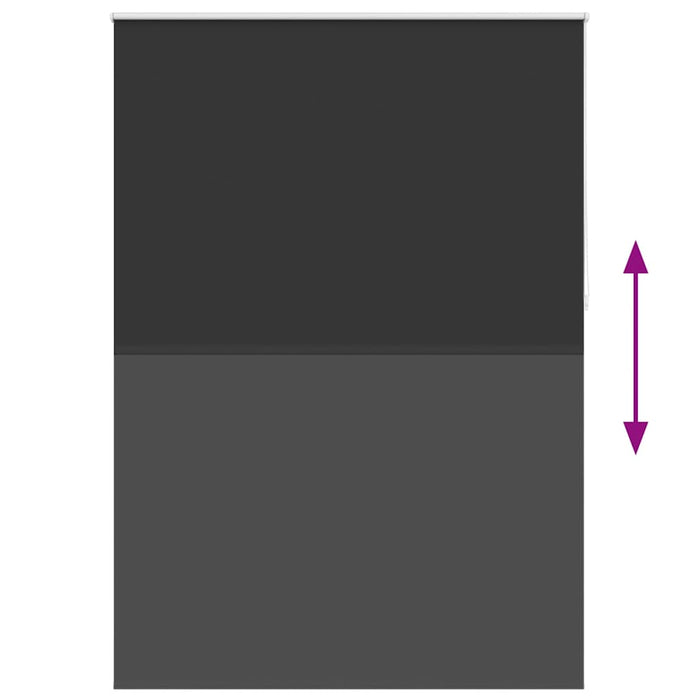 Tenda a Rullo Oscurante 140 x 230 cm Nera 240174