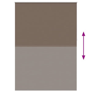 Tenda a Rullo Oscurante 160 x 230 cm Caffè 240178