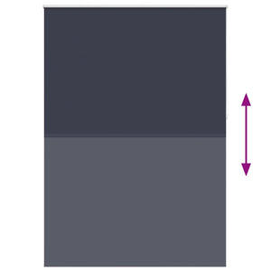 Tenda a Rullo Oscurante 160 x 230 cm Blu Marino 240179