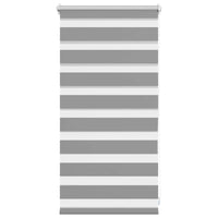 Tenda a rullo oscurante zebra 40x100cm grigia cod mxl 49953