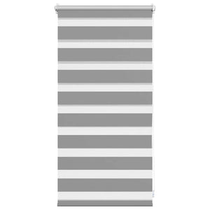 Tenda a rullo oscurante zebra 40x100cm grigia cod mxl 49953