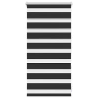 Tenda a rullo oscurante zebra 40x100cm nero 240184