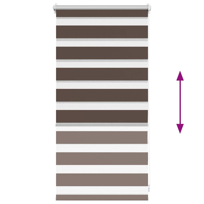 Tenda Oscurante a Zebra 40 x 100 cm Caffè cod mxl 39796