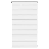 Tenda Oscurante a Rullo Zebra 50 x 100 cm Bianca cod mxl 51188