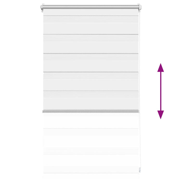 Tenda Oscurante a Rullo Zebra 50 x 100 cm Bianca 240186