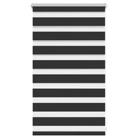 Tenda Oscurante a Rullo a Zebra 50 x 100 cm Nera  cod mxl 52351
