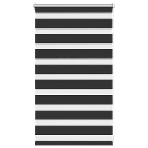 Tenda Oscurante a Rullo a Zebra 50 x 100 cm Nera  cod mxl 52351