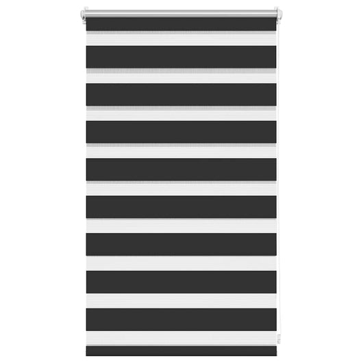 Tenda Oscurante a Rullo a Zebra 50 x 100 cm Nera 240188