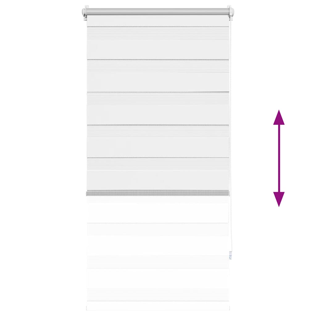 Tenda a rullo oscurante zebra 60x120 bianca cod mxl 46049