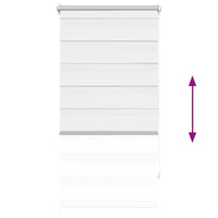 Tenda a rullo oscurante zebra 60x120 bianca cod mxl 46049