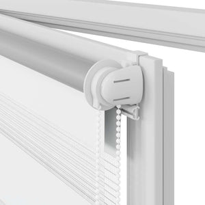 Tenda a rullo oscurante zebra 60x120 bianca 240190