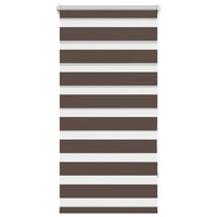 Tenda a rullo oscurante zebra 60x120cm caffÃ© cod mxl 40917