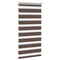 Tenda a rullo oscurante zebra 60x120cm caffÃ© cod mxl 40917