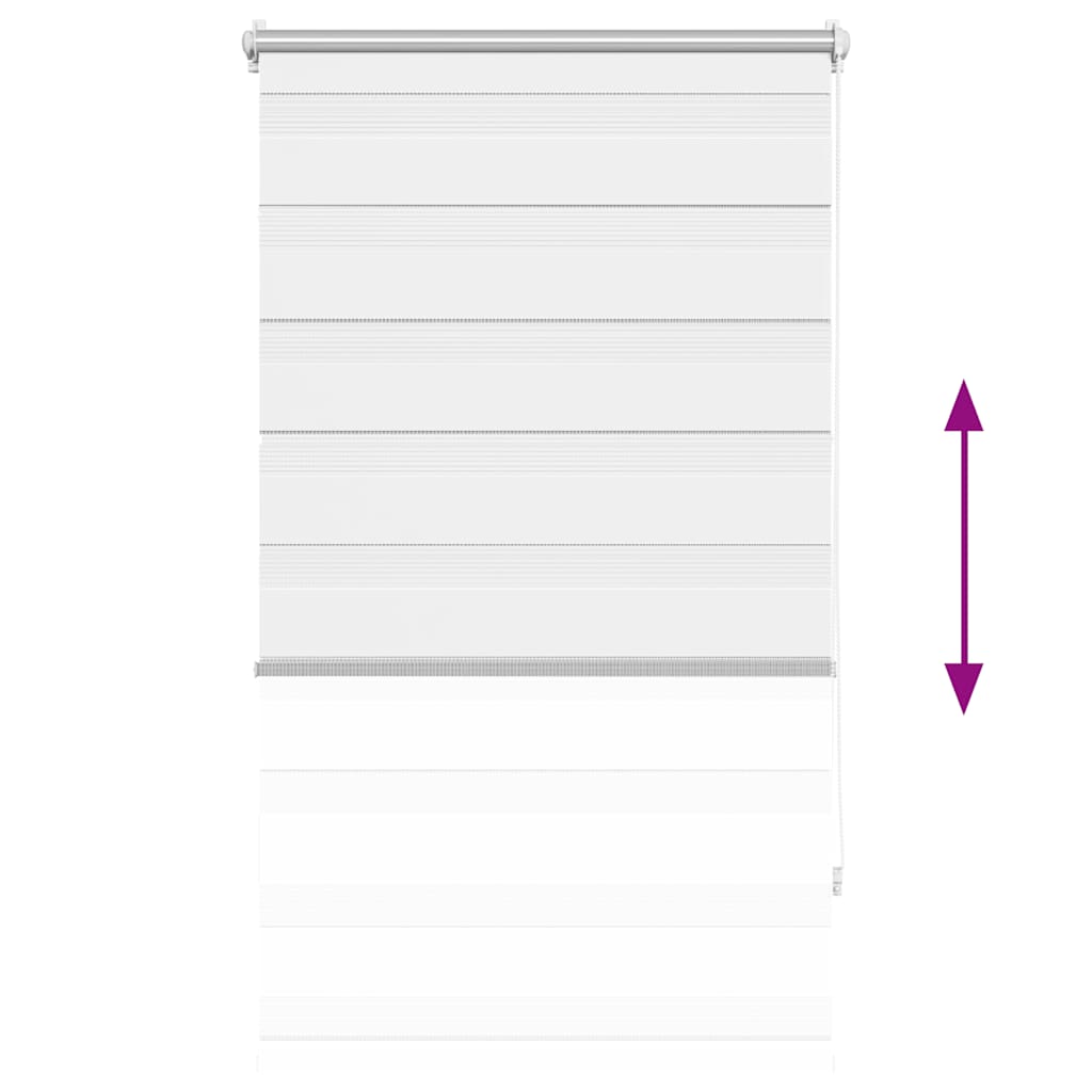 Tenda a rullo oscurante zebra bianca 70x120 240194