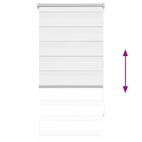 Tenda Oscurante Zebra 80 x 150 cm Bianca cod mxl 43450