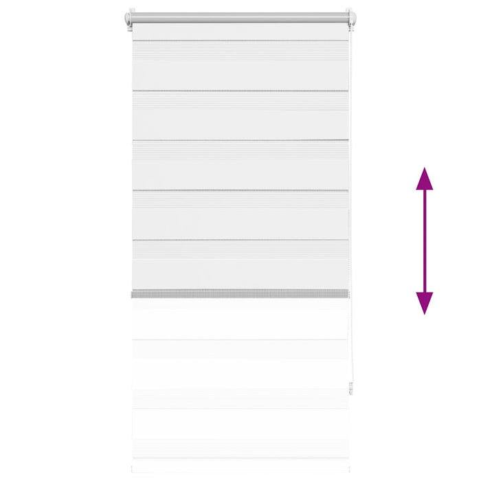 Tenda Oscurante Zebra 80 x 150 cm Bianca cod mxl 43450