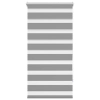Tenda a rullo oscurante zebra 80x150cm grigia cod mxl 47318