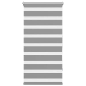 Tenda a rullo oscurante zebra 80x150cm grigia 240199