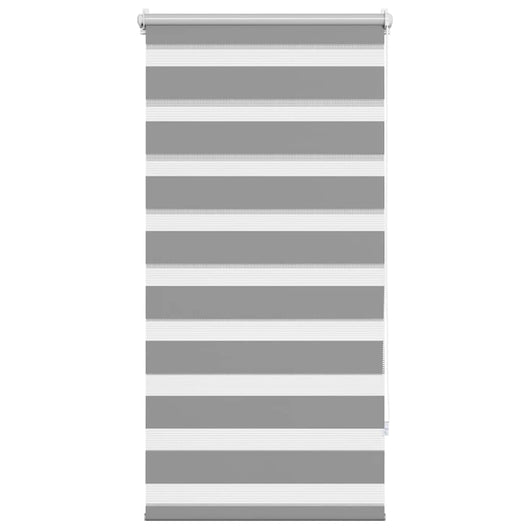 Tenda a rullo oscurante zebra 80x150cm grigia 240199