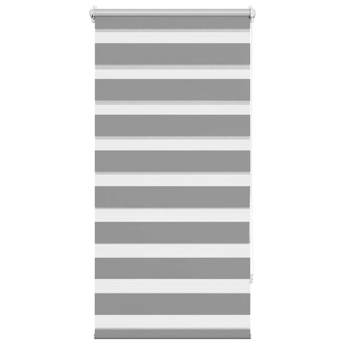 Tenda a rullo oscurante zebra 80x150cm grigia 240199