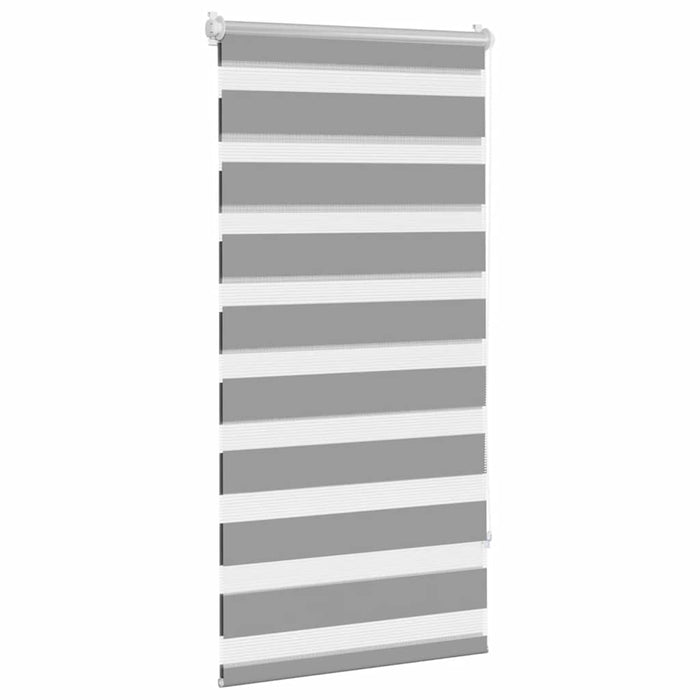 Tenda a rullo oscurante zebra 80x150cm grigia cod mxl 47318