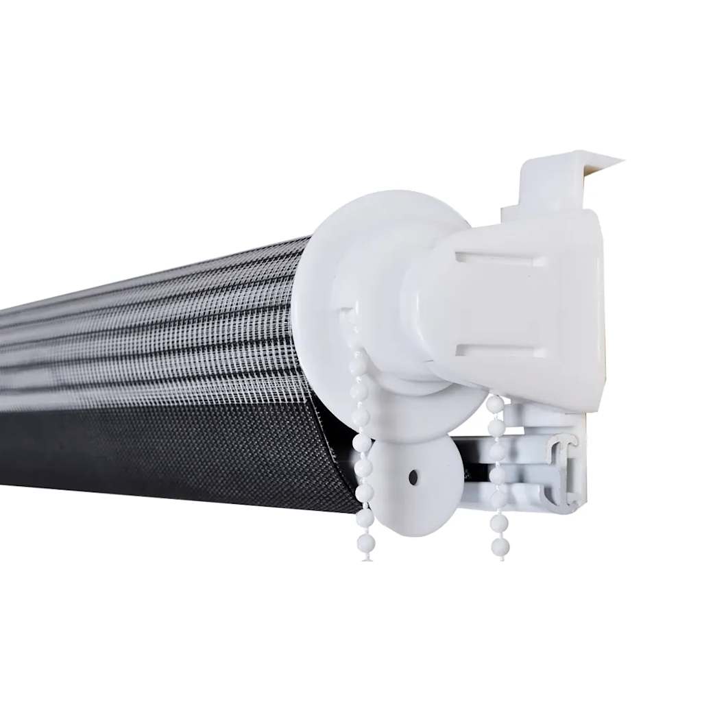 Tenda a rullo oscurante zebra 80x150cm grigia 240199