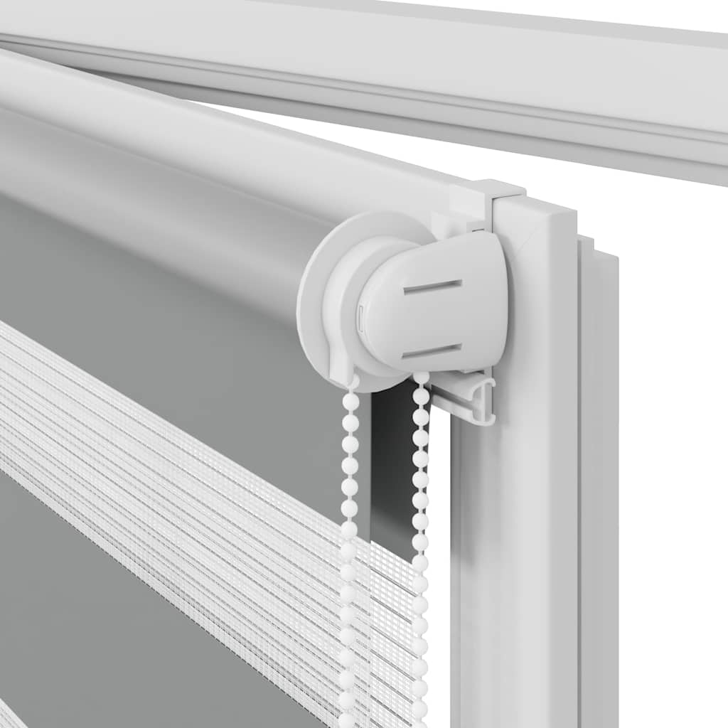 Tenda a rullo oscurante zebra 80x150cm grigia 240199