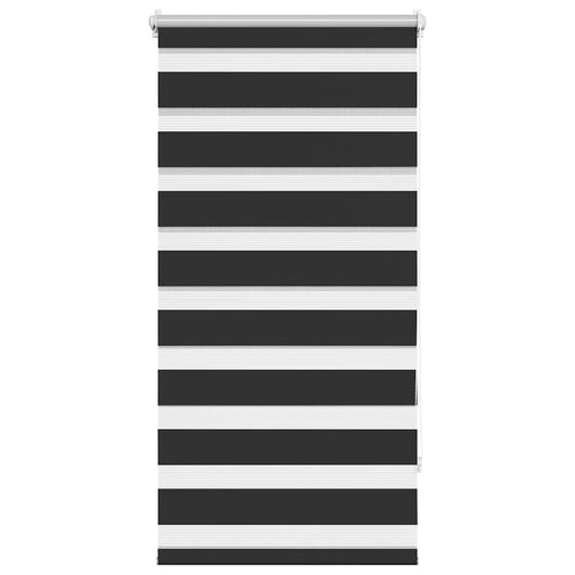 Tenda a rullo oscurante zebra 80x150cm nera cod mxl 52297