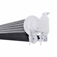 Tenda a rullo oscurante zebra 80x175cm grigia 240203