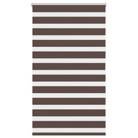 Tenda a rullo oscurante zebra 80x175cm caffÃ© cod mxl 53514