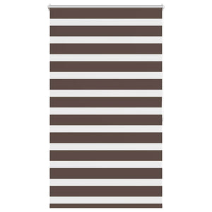 Tenda a rullo oscurante zebra 80x175cm caffÃ© cod mxl 53514