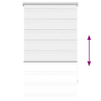 Tenda Oscurante a Rullo Zebra 90 x 150 cm Bianca 240206