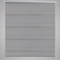 Tenda a rullo oscurante zebra 90x150 grigia 240207