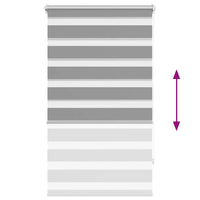 Tenda a rullo oscurante zebra 90x150 grigia cod mxl 43035