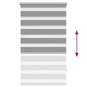 Tenda a rullo oscurante zebra 90x150 grigia cod mxl 43035