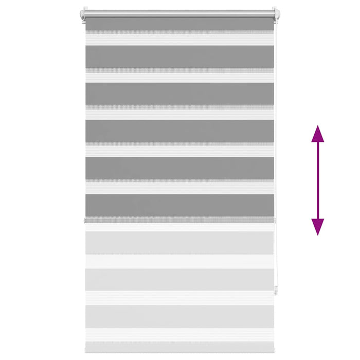 Tenda a rullo oscurante zebra 90x150 grigia cod mxl 43035