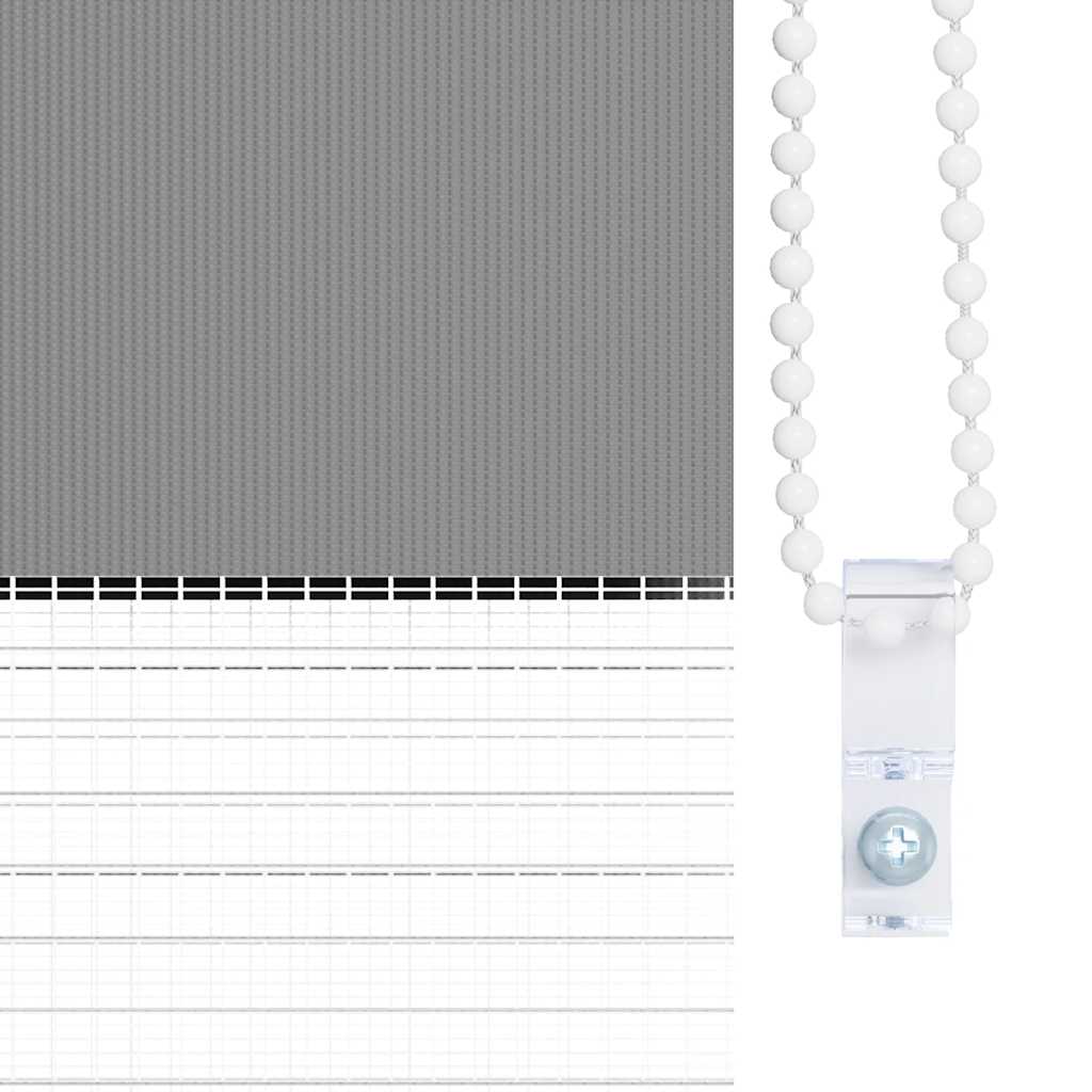 Tenda a rullo oscurante zebra 90x150 grigia 240207