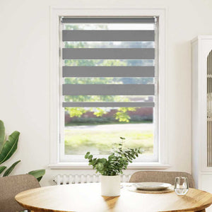 Tenda a rullo oscurante zebra 90x150 grigia 240207