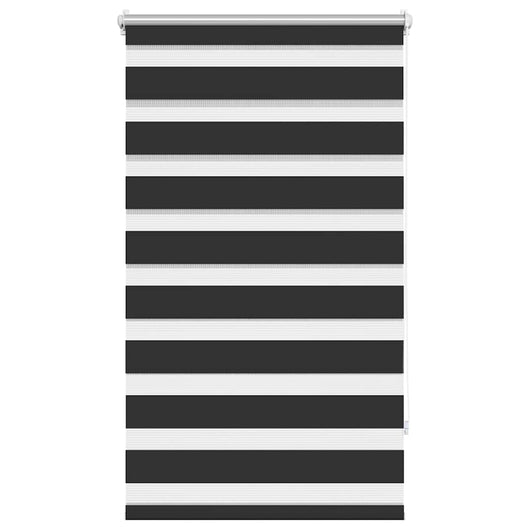 Tenda a rullo oscurante zebra 90x150 nera cod mxl 52350