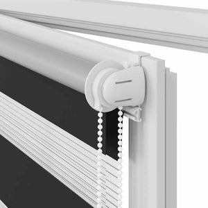 Tenda a rullo oscurante zebra 90x150 nera 240208