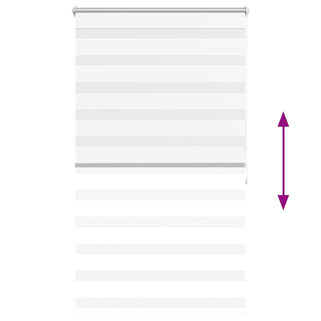 Tenda a rullo oscurante zebra 100x175 bianca cod mxl 42913