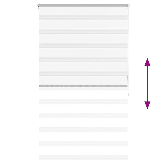 Tenda a rullo oscurante zebra 100x175 bianca cod mxl 42913