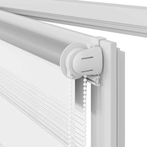 Tenda a rullo oscurante zebra 100x175 bianca 240210