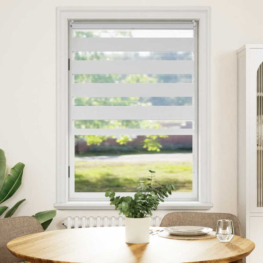 Tenda a rullo oscurante zebra 100x175 bianca cod mxl 42913