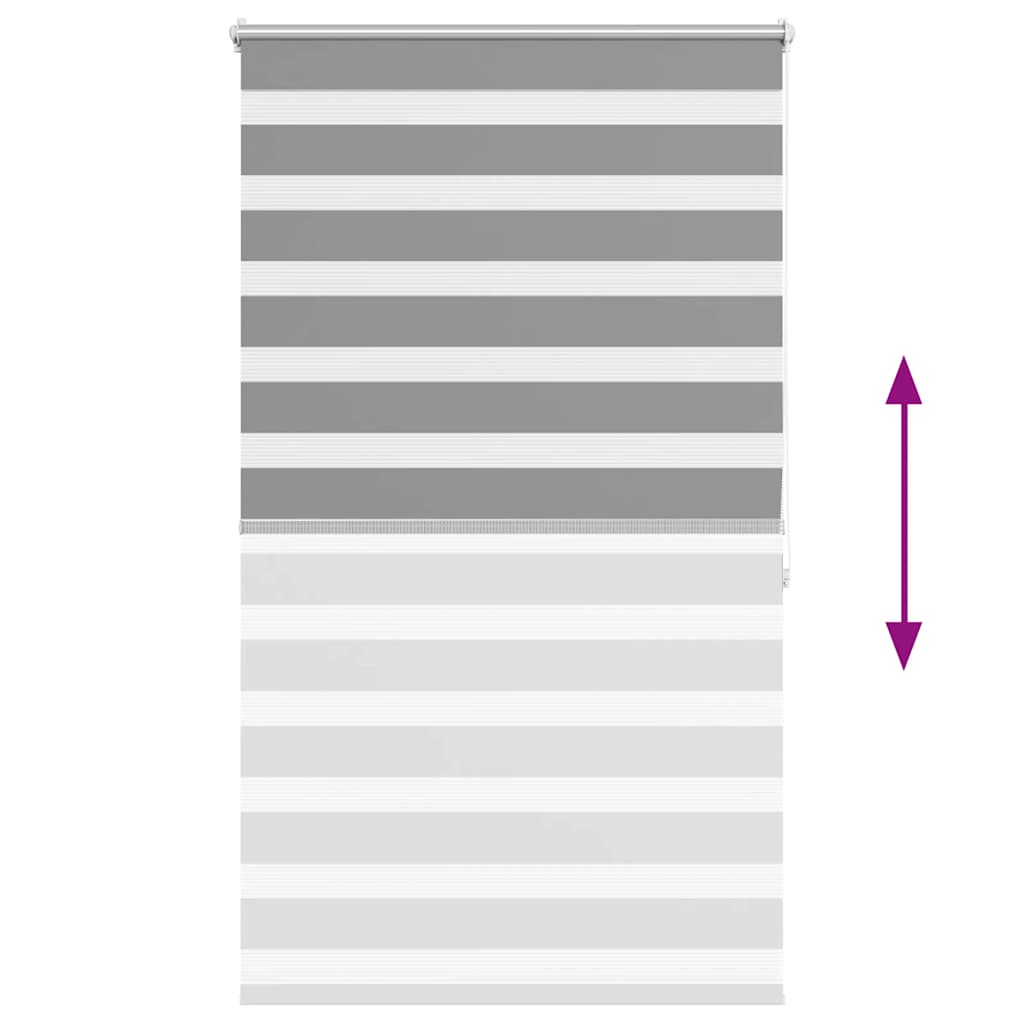 Tenda a rullo oscurante zebra 100x175 grigia cod mxl 46235