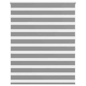 Tenda a rullo oscurante zebra 120x175 cm grigia 240215