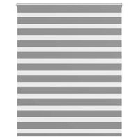 Tenda a rullo oscurante zebra 120x175 cm grigia cod mxl 48658